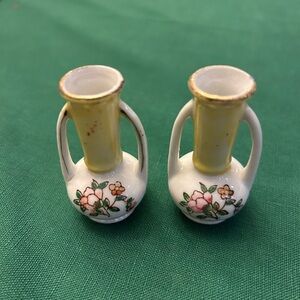 Vintage occupied, Japan, mini bud vases